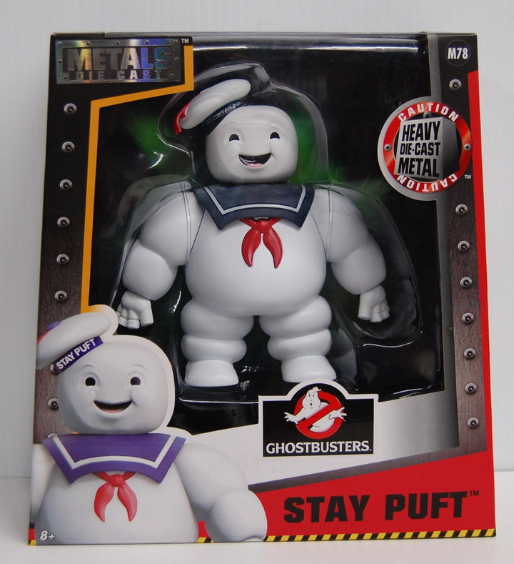Ghostbusters Metals Die Cast Stay Puft Marshmallow Man 6' Figure