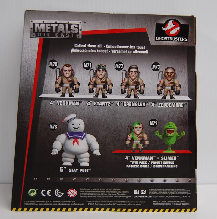 Ghostbusters Metals Die Cast Stay Puft Marshmallow Man 6' Figure