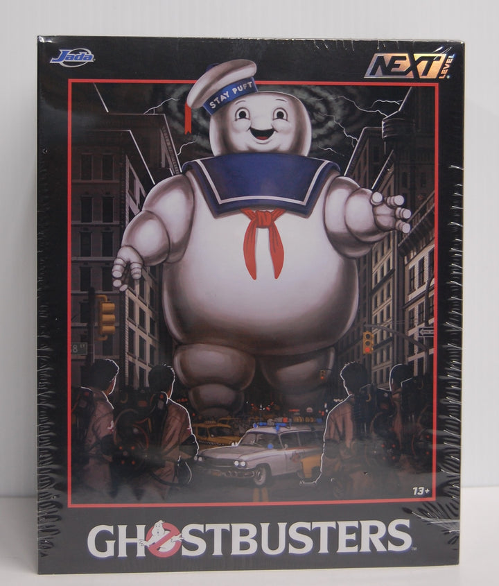 Ghostbusters 6" Stay Puft Marshmallow Man & Ecto-1 Diecast