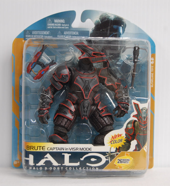 Halo 3 ODST Collection Brute Captain in VISR Mode Action Figure