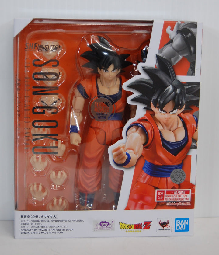 Dragon Ball Z Son Goku The Kind-Hearted Saiyan Action Figure *Open Box*