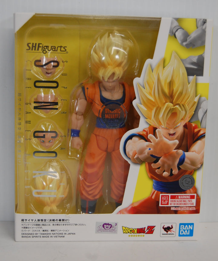 Dragon Ball Z Super Saiyan Son Goku (The Games Begin) Action Figure *Open Box*