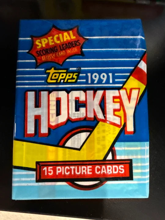 1991 Topps Hockey Wax Pack
