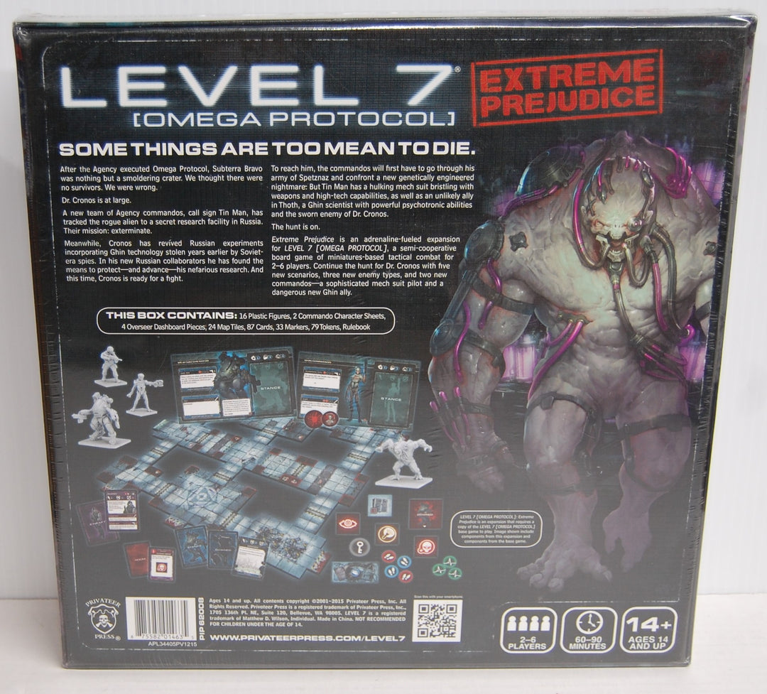 Level 7 Omega Protocol - Extreme Prejudice - Expansion Board Game