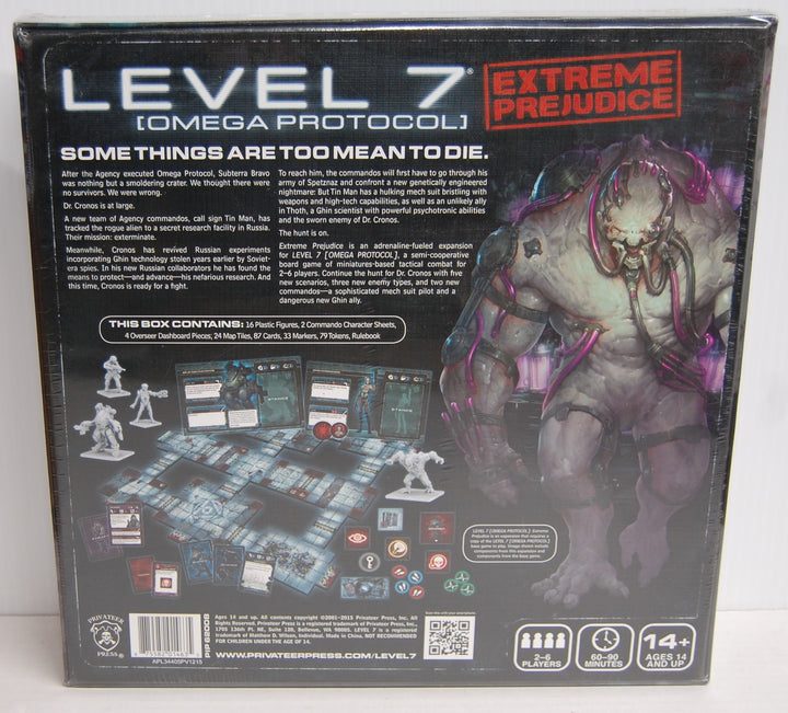 Level 7 Omega Protocol - Extreme Prejudice - Expansion Board Game