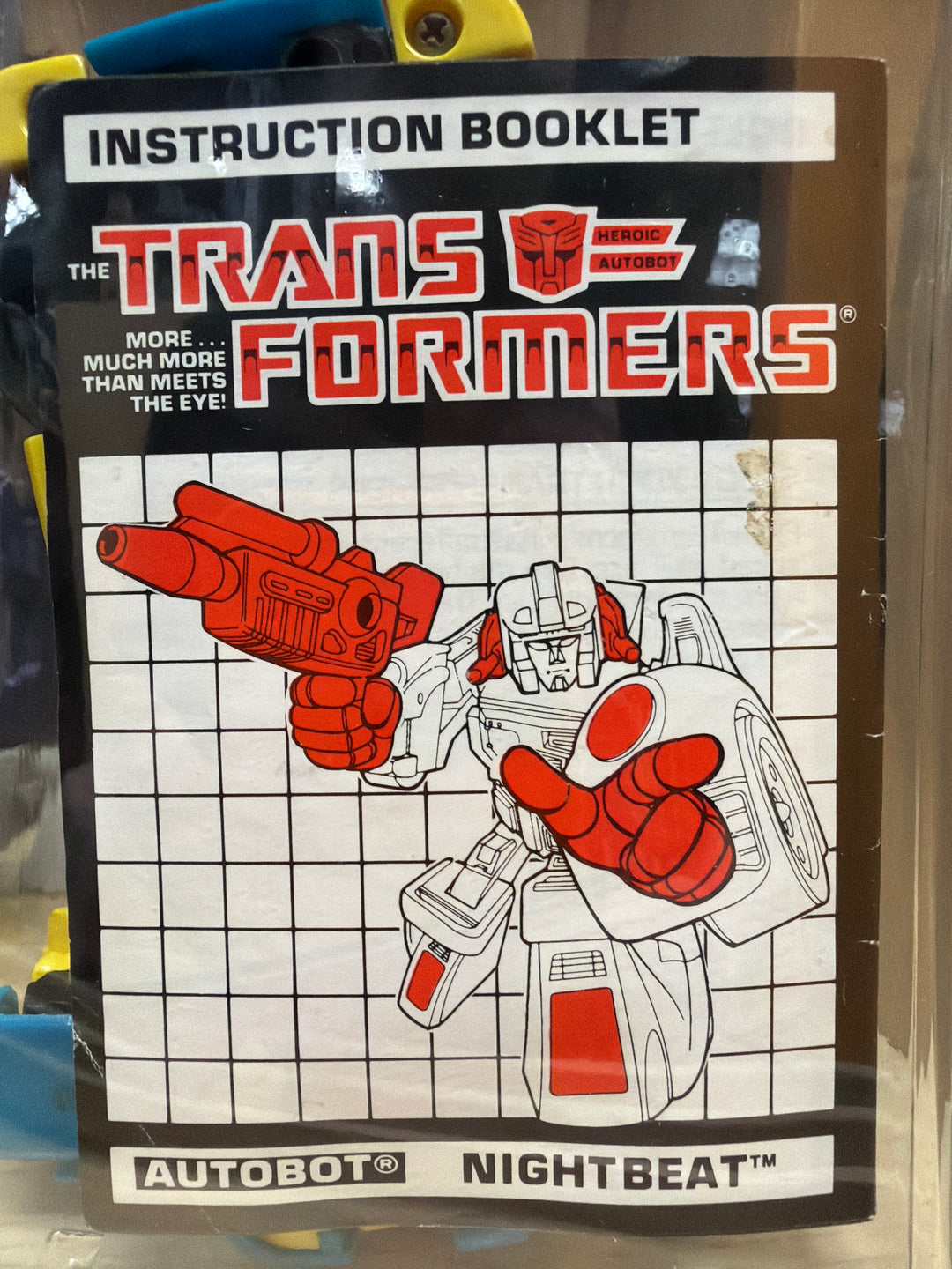 Transformers - G1 Headmasters Nightbeat (Near Complete)