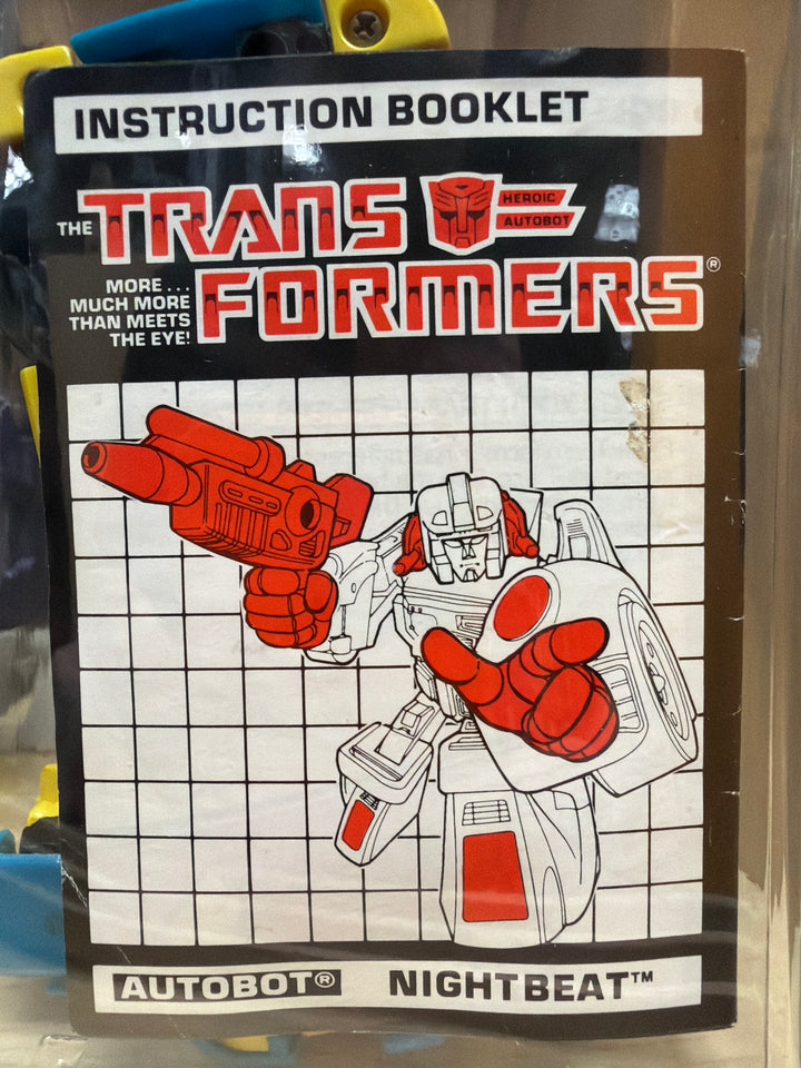 Transformers - G1 Headmasters Nightbeat (Near Complete)