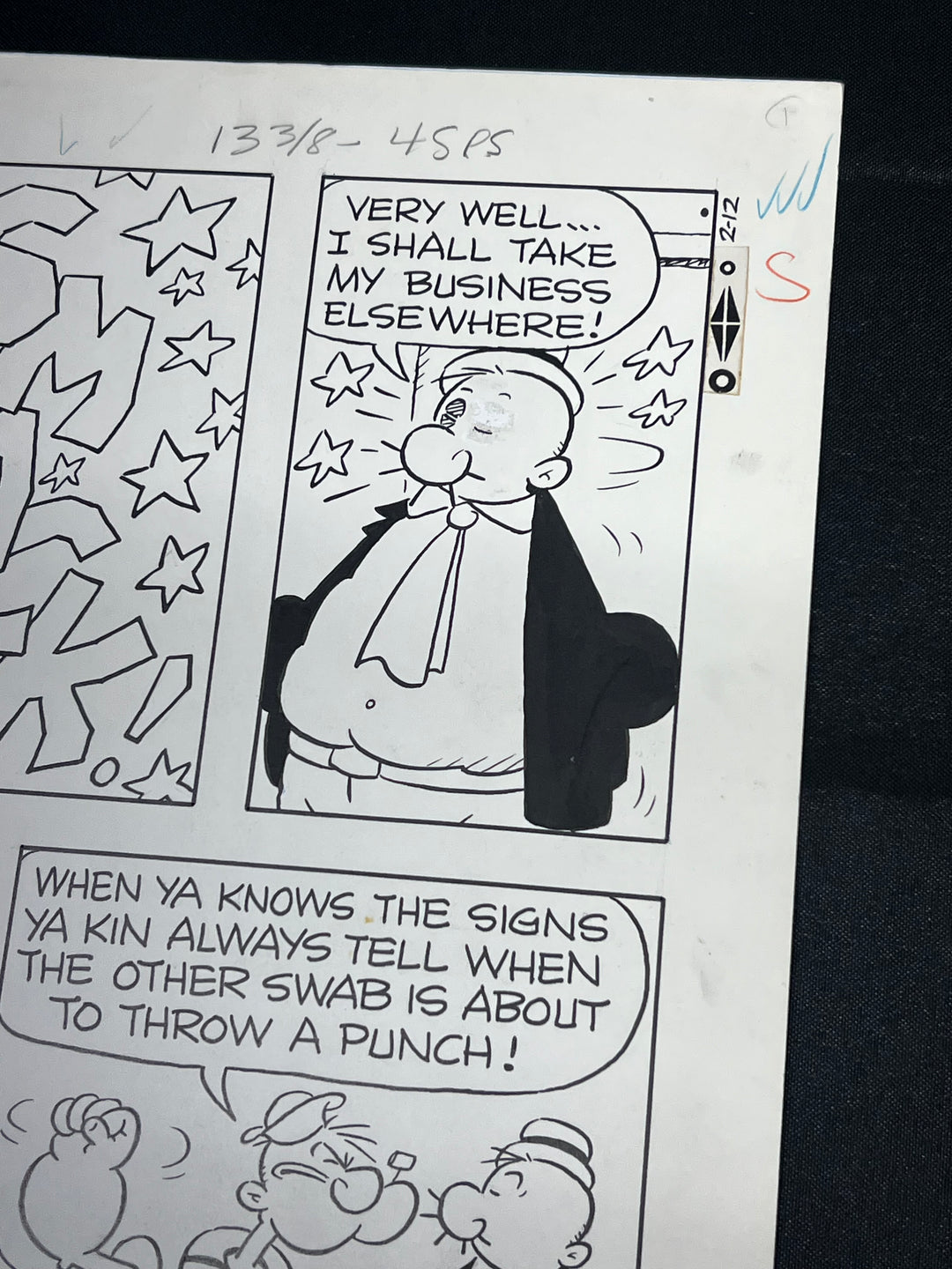 Popeye by Bud Sagendorf Sunday Strip (2/12/1967)