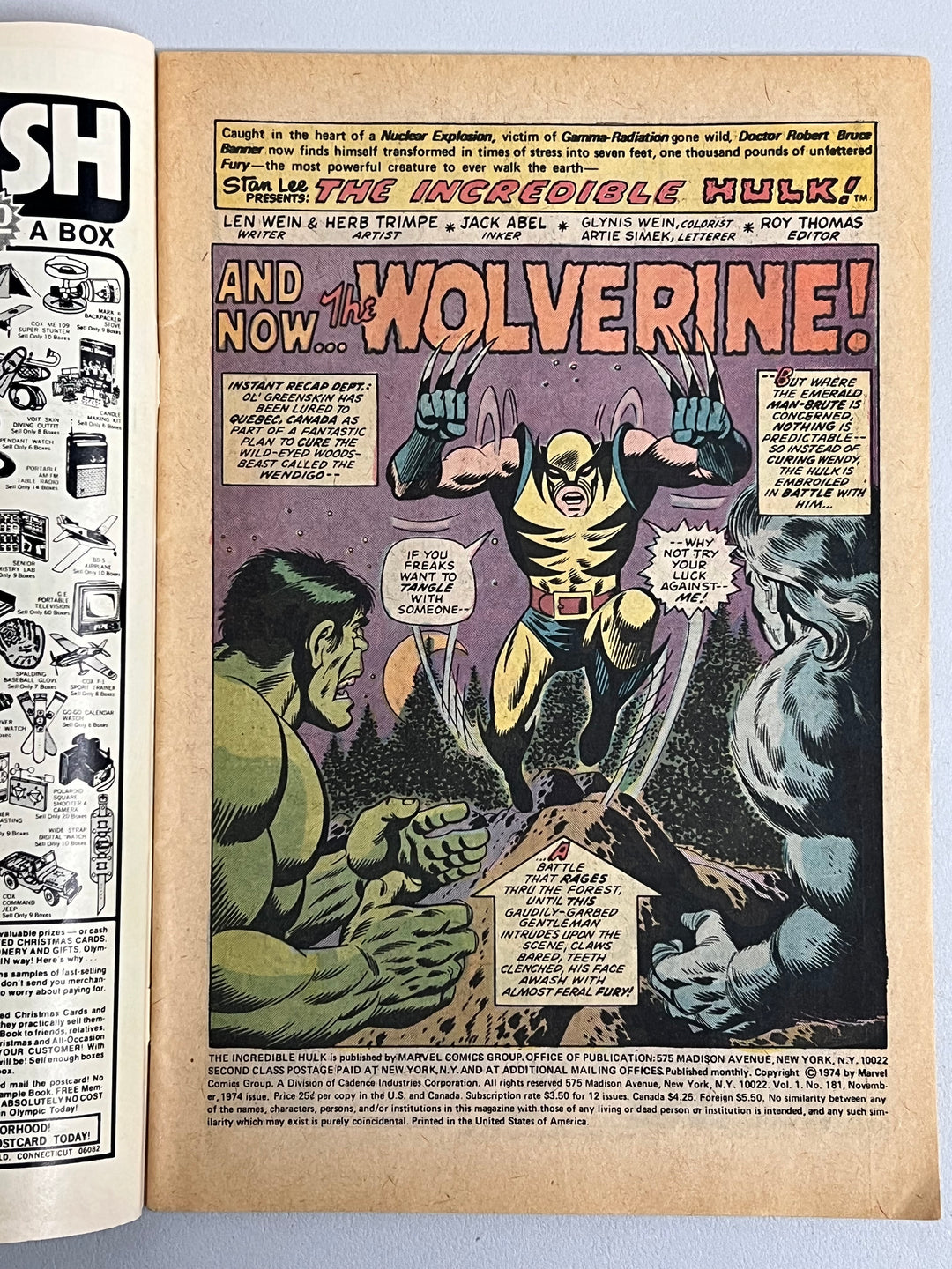 Incredible Hulk #181