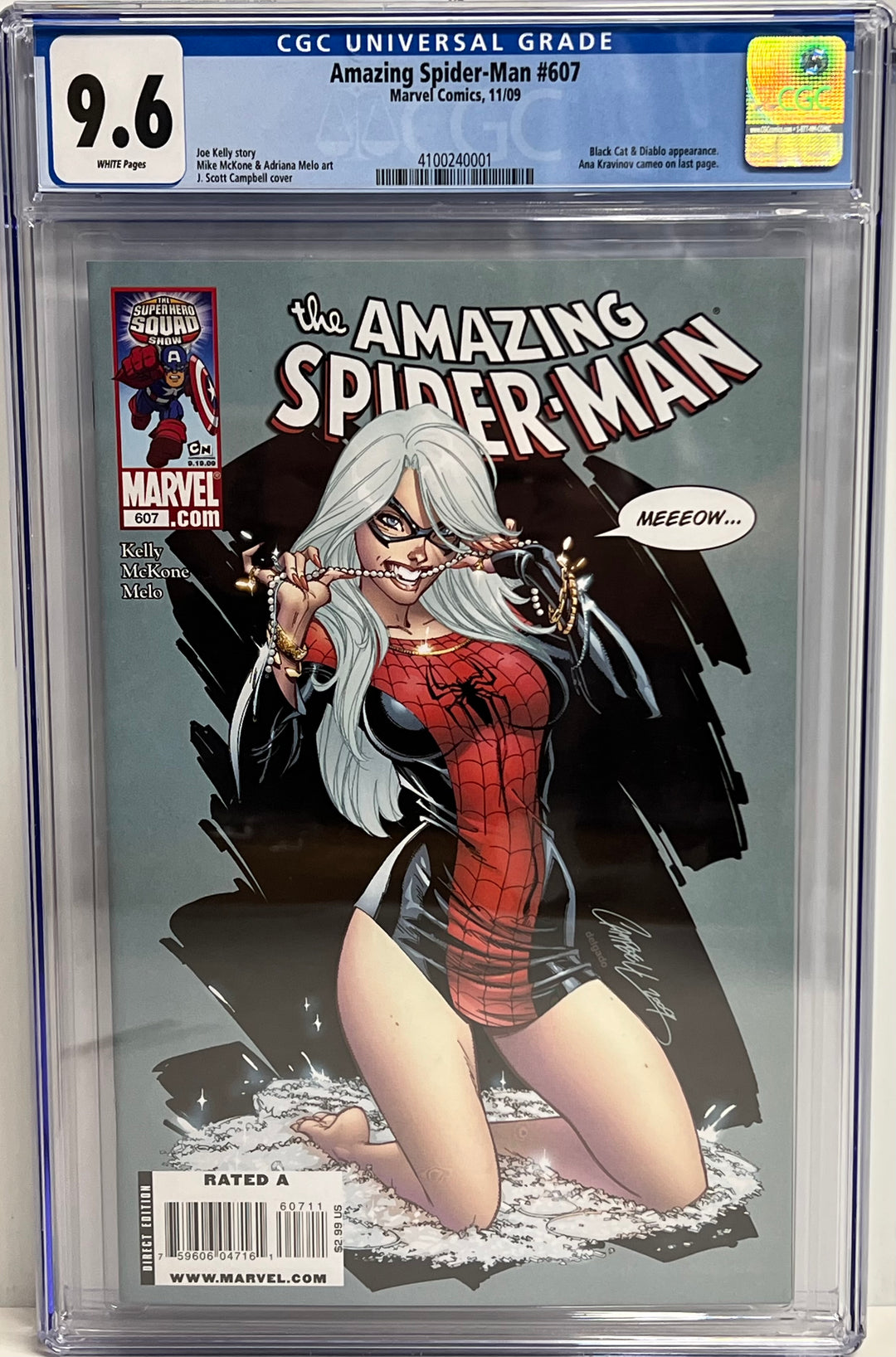 Amazing Spider-Man #607 CGC 9.6