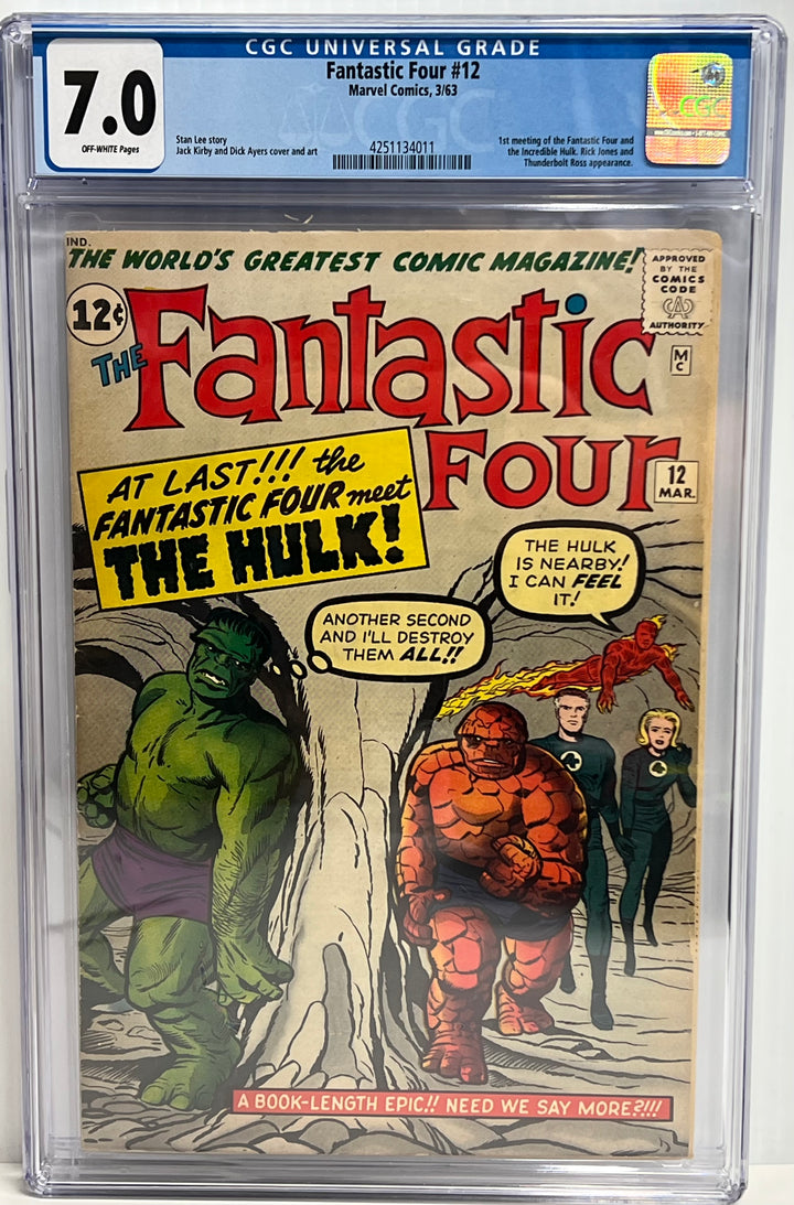 Fantastic Four #12 CGC 7.0