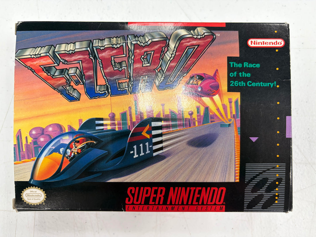 Super Nintendo: F-Zero (Boxed)