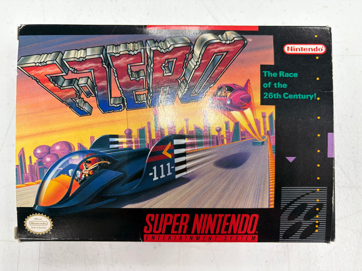 Super Nintendo: F-Zero (Boxed)