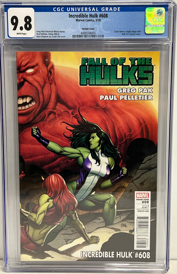 Incredible Hulk #608 CGC 9.8