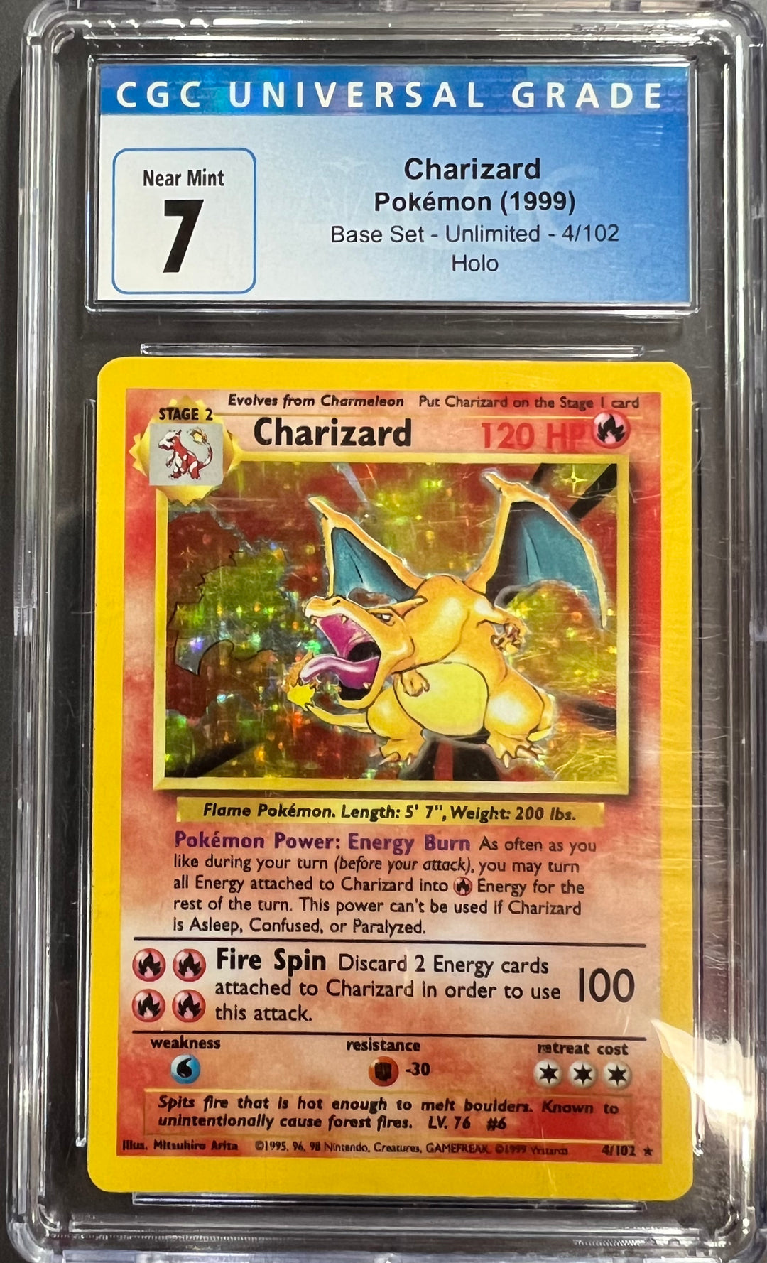 Purchases Pokémon Base Set 2 Charizard Holo