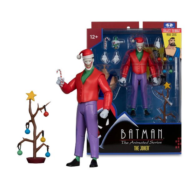 Batman The Animated Series The Joker (X-Mas Outfit) w/ Maxie Zeus BAF Piece
