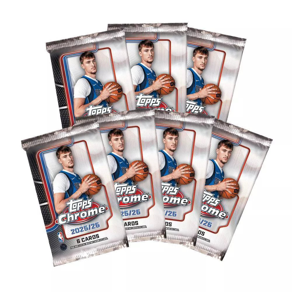 2025-26 Topps Chrome Basketball Mega Box