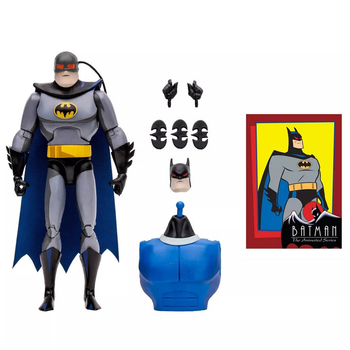 Batman The Animated Series Batman (Blind as a Bat) w/ Lock-Up BAF Piece