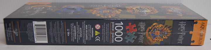 Harry Potter Crests Slim Jigsaw Puzzle 1000 Pieces 12x36in