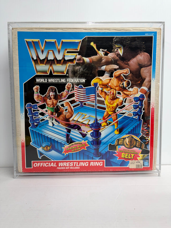 WWF Official Wrestling Ring MISB (w/ Acrylic case)