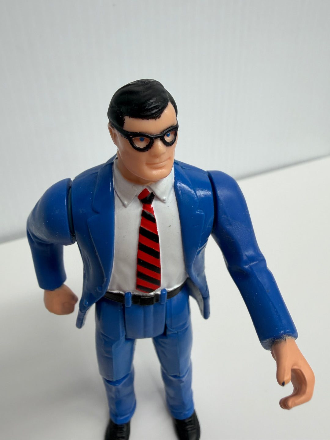 Super Powers (1986) Clark Kent Mail Away action figure w/mailer box