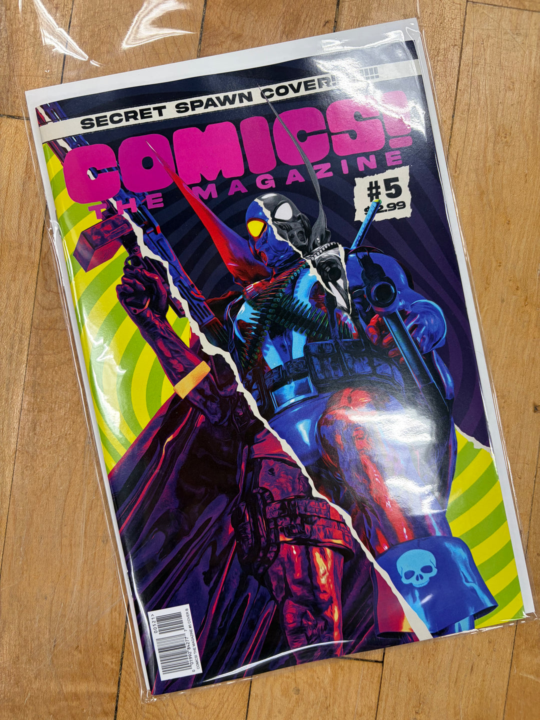 Comics The Magazine #5 (Secret Spawn Cover)