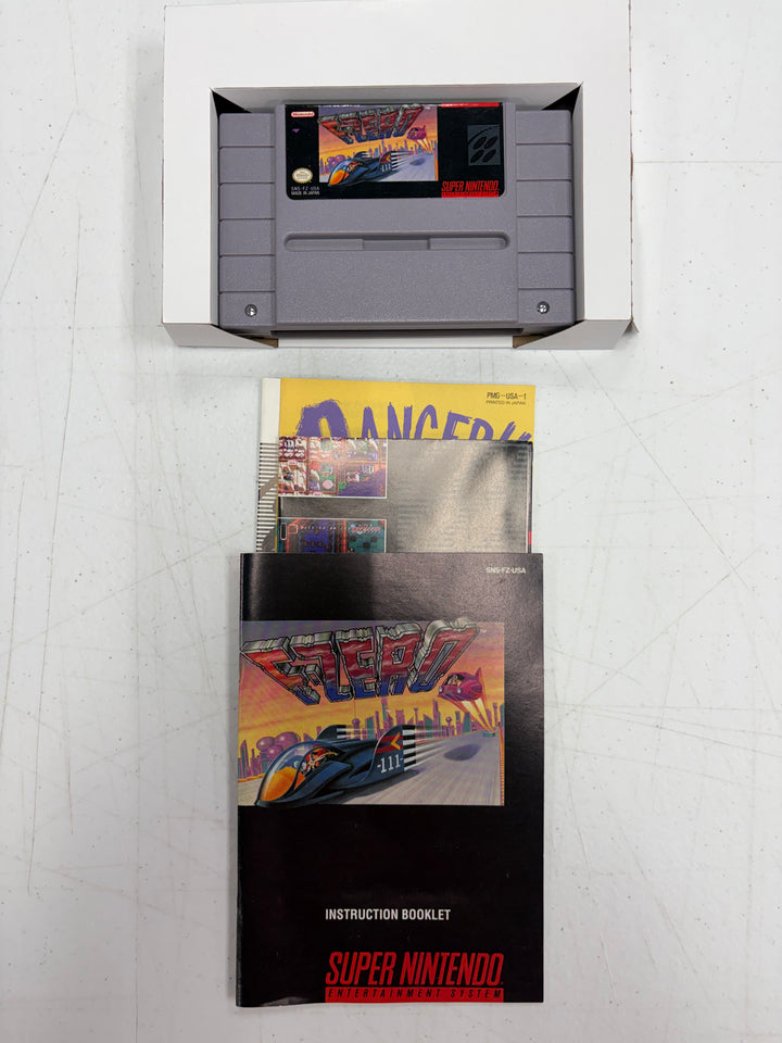 Super Nintendo: F-Zero (Boxed)