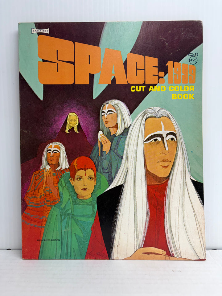 Space: 1999 Cut and Color book (unused)