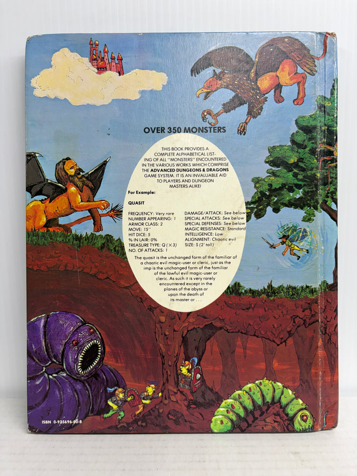 Advanced Dungeons & Dragons: Monster Manual - 4th Edition