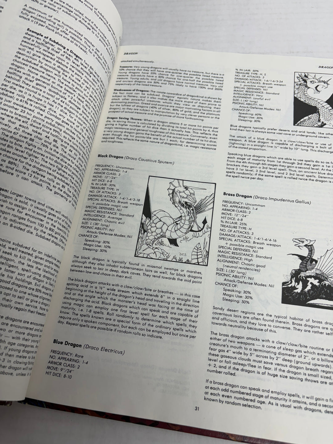 Advanced Dungeons & Dragons: Monster Manual - 4th Edition