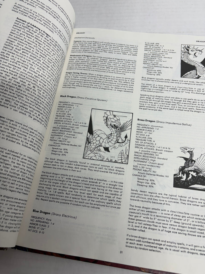 Advanced Dungeons & Dragons: Monster Manual - 4th Edition