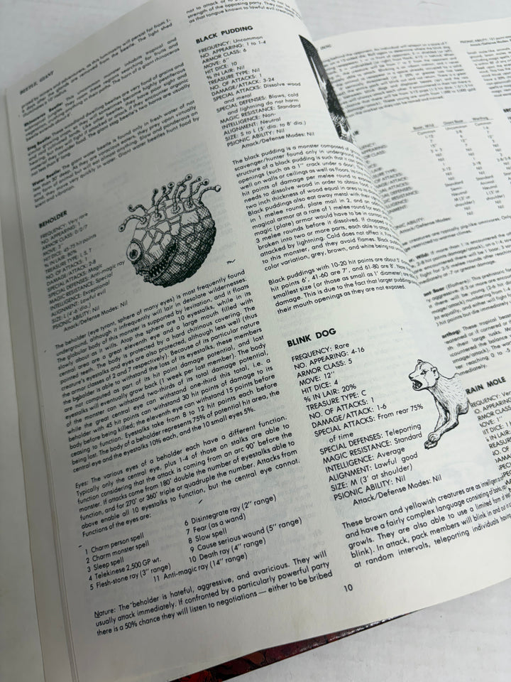 Advanced Dungeons & Dragons: Monster Manual - 4th Edition