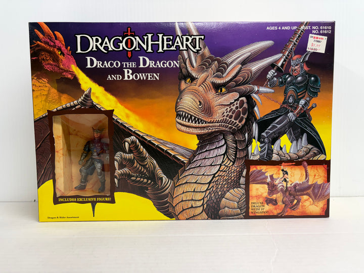 Dragonheart - Draco the Dragon and Bowen MISB