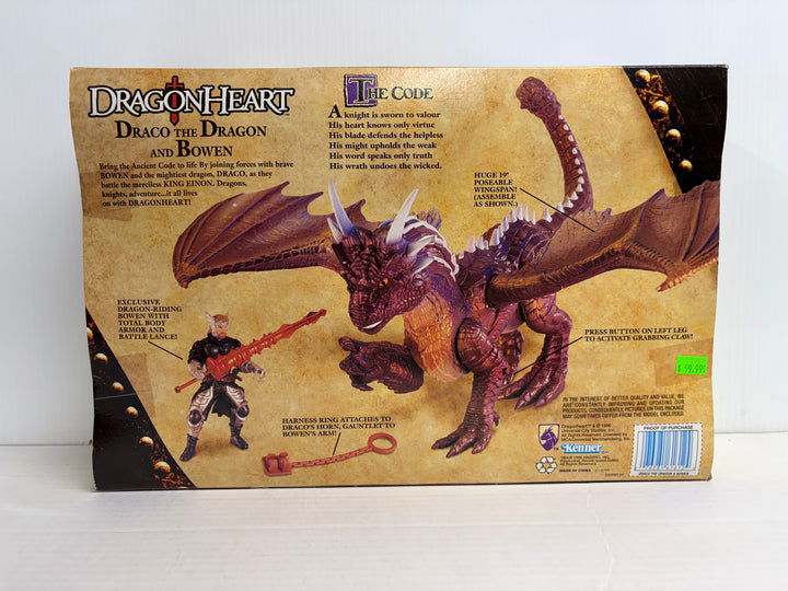 Dragonheart - Draco the Dragon and Bowen MISB