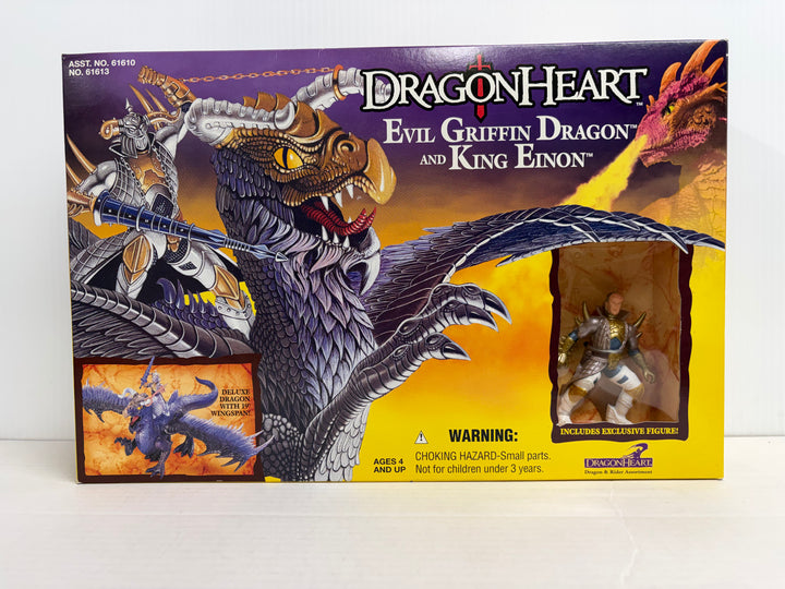 Dragonheart - Evil Griffin Dragon and King Einon MISB