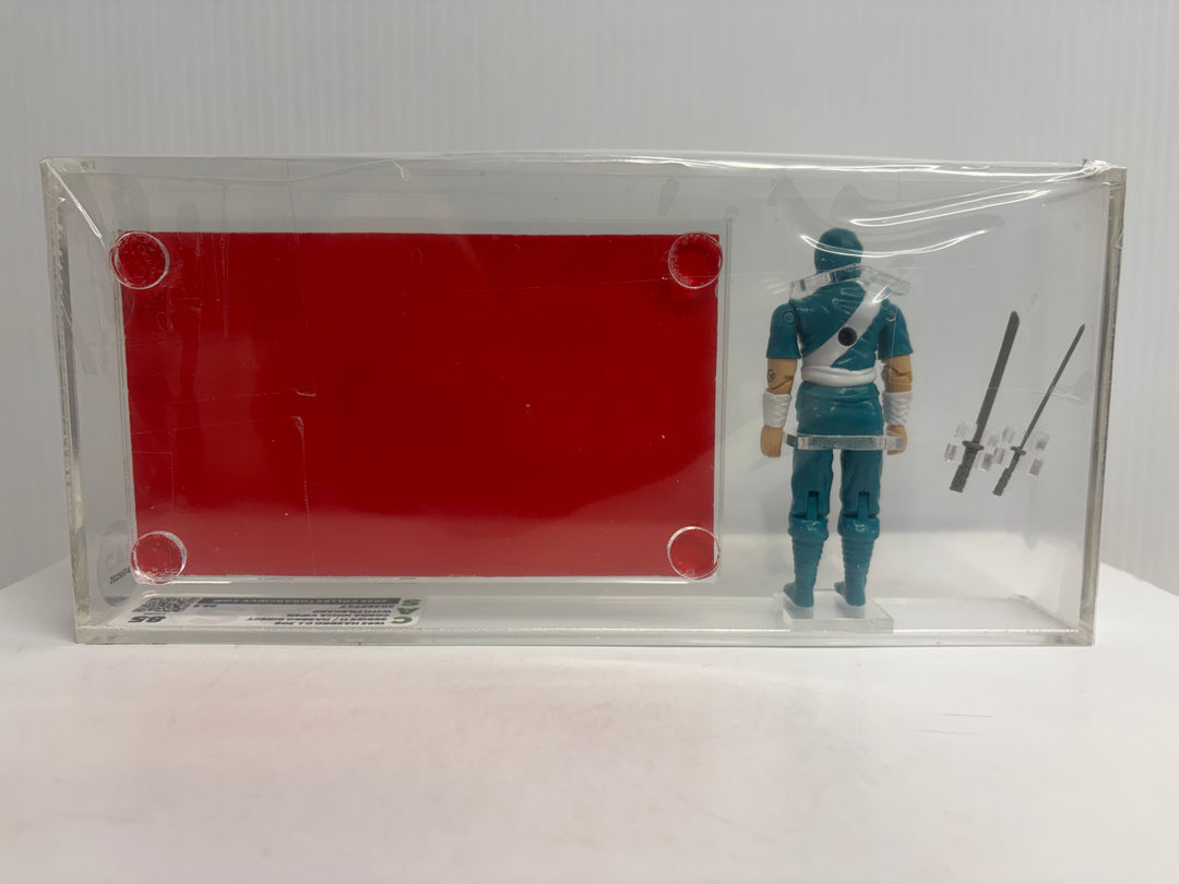 1992 Hasbro G.I. Joe Loose Action Figure & Filecard - Cobra Ninja Viper (Hasbo Direct) CAS 85