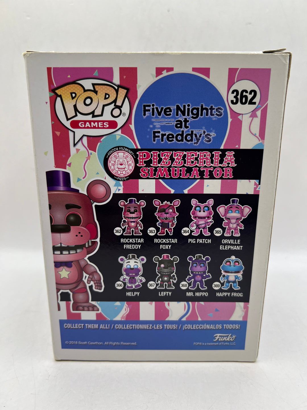 Pop Games FNAF Rockstar Freddy 362