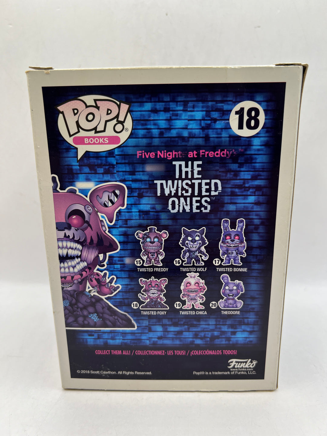 Pop Books FNAF The Twisted Ones Twisted  Foxy 18