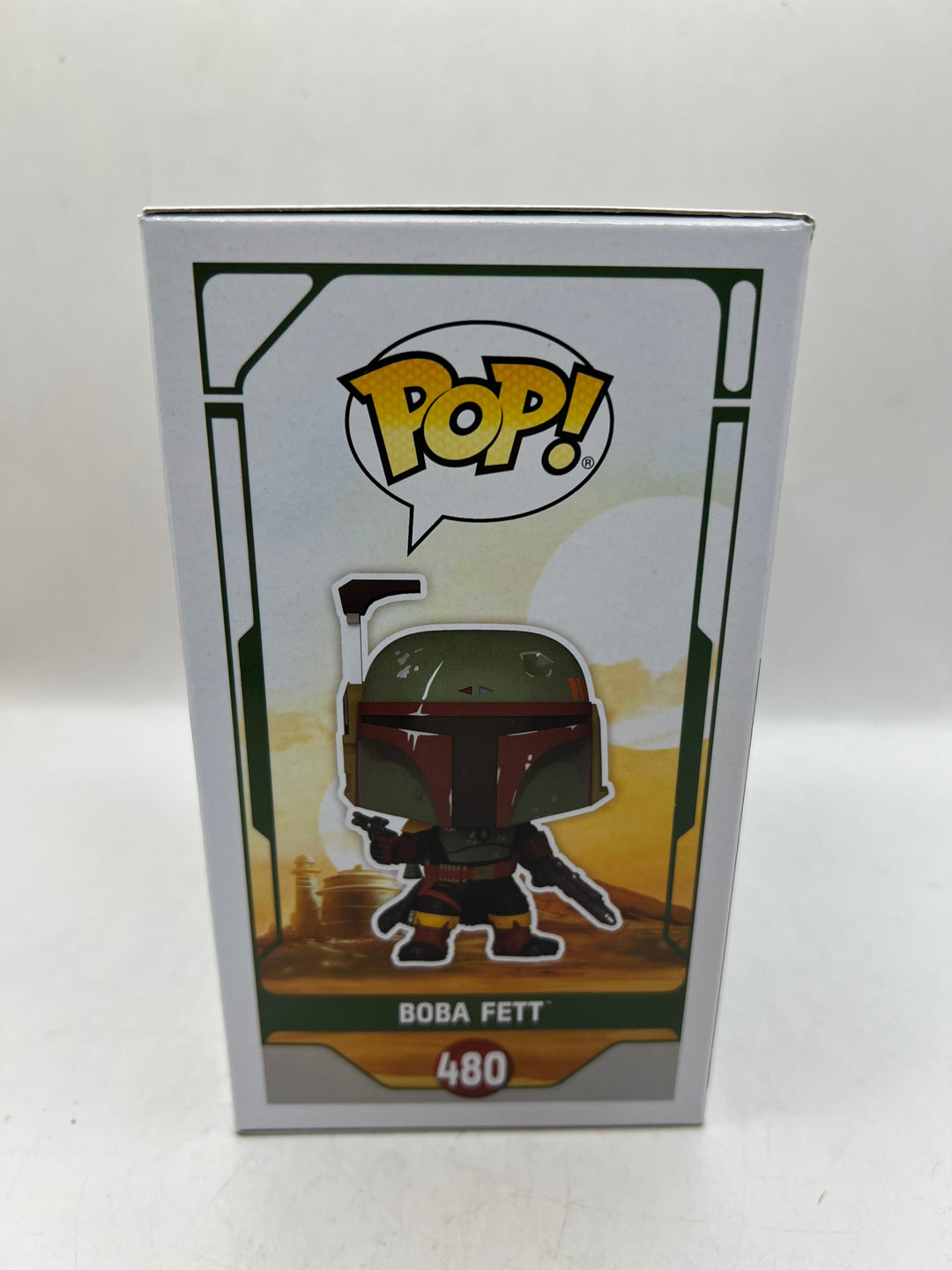 POP Star Wars - Boba Fett #480 signed by Daniel Logan (w/cert)