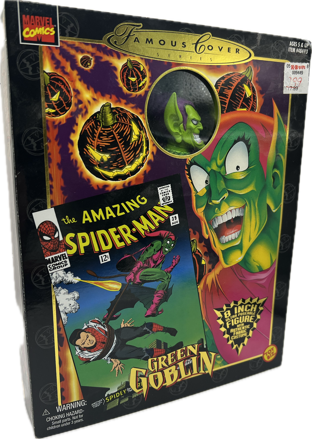 Marvel Comics Famous Covers Series - 8 inch scale Green Goblin