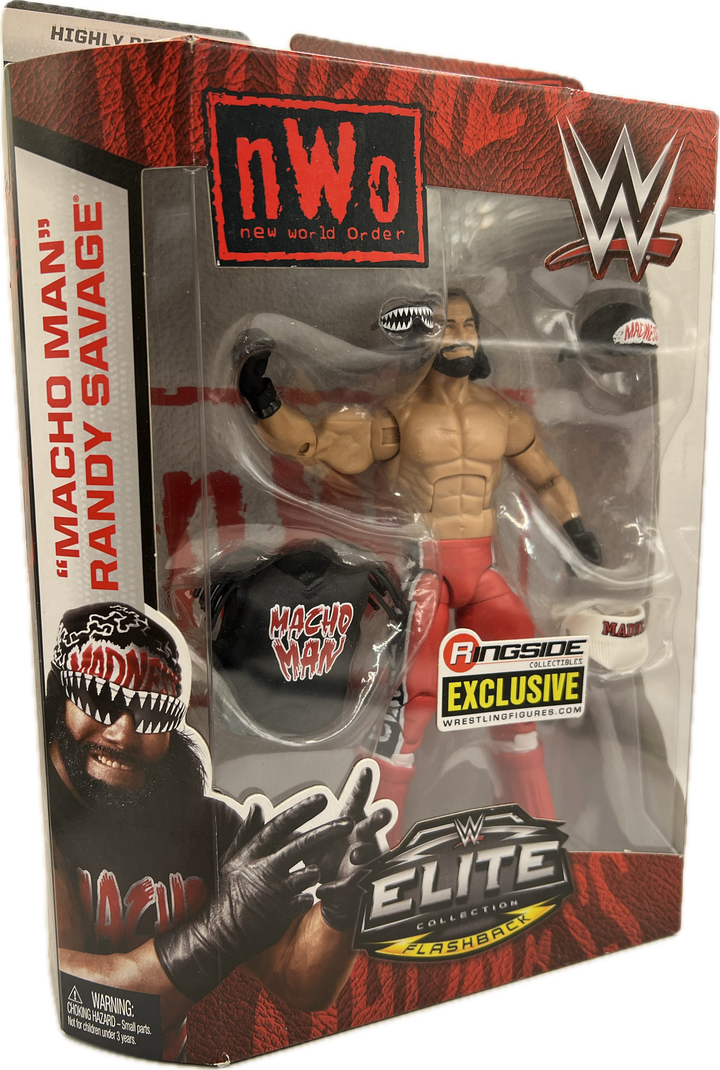 WWE Elite Collection Flashback NWO Randy Savage Ringside Exclusive