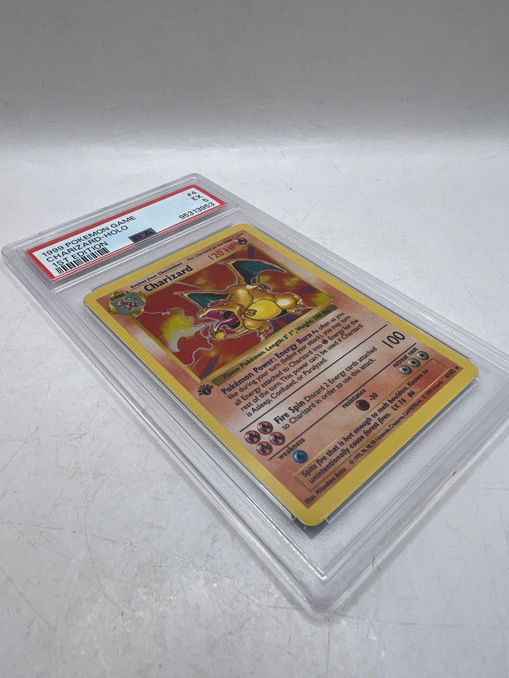 1999 Pokémon 1st Edition Charizard 4/102 PSA 5