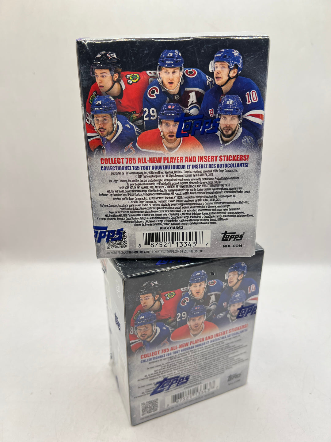 2024-25 NHL Sticker Collection Box - 50 Pack