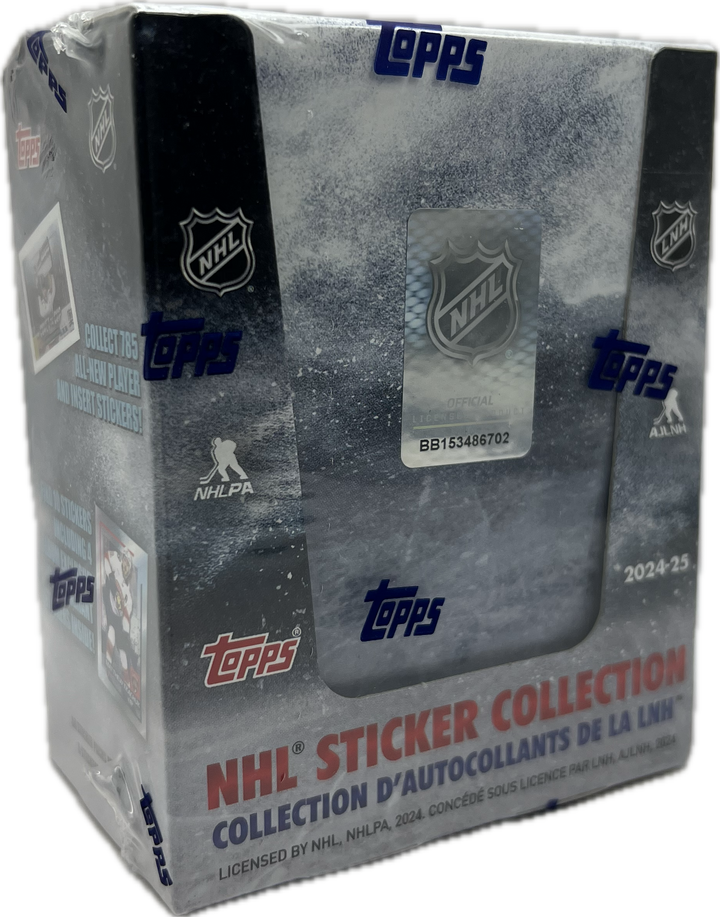 2024-25 NHL Sticker Collection Box - 50 Pack