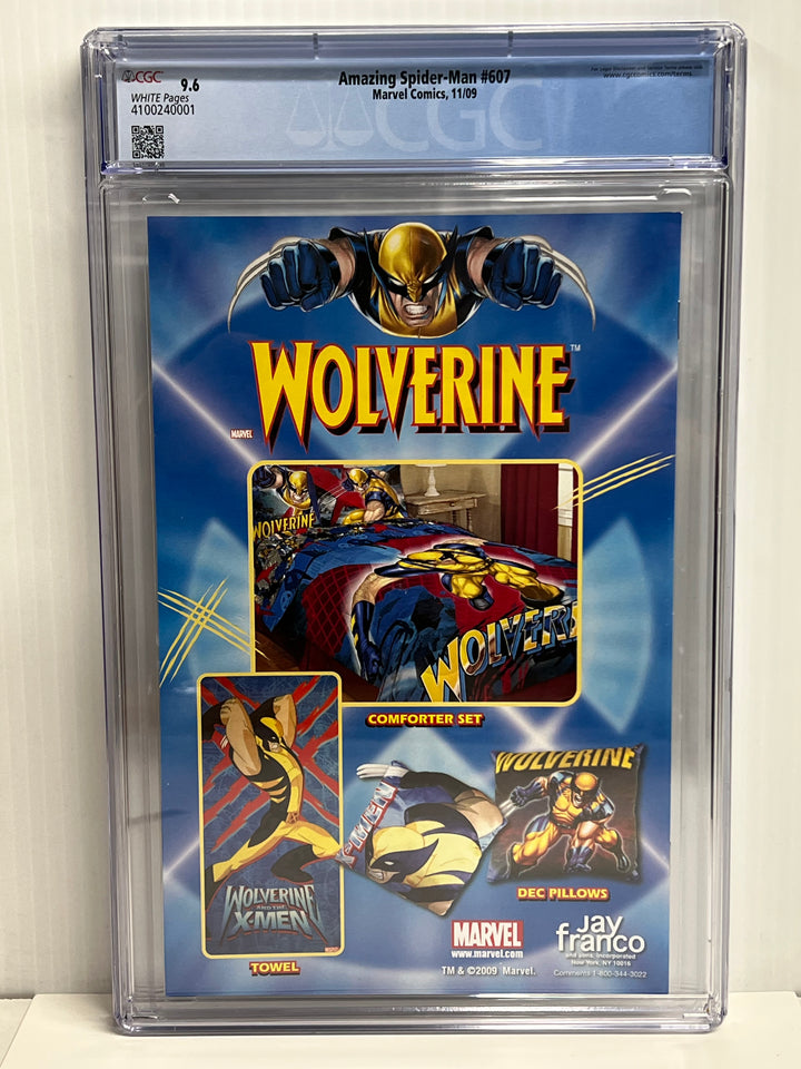 Amazing Spider-Man #607 CGC 9.6