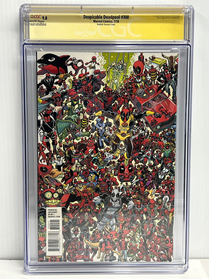 Despicable Deadpool #300 CGC Signature Series 9.8