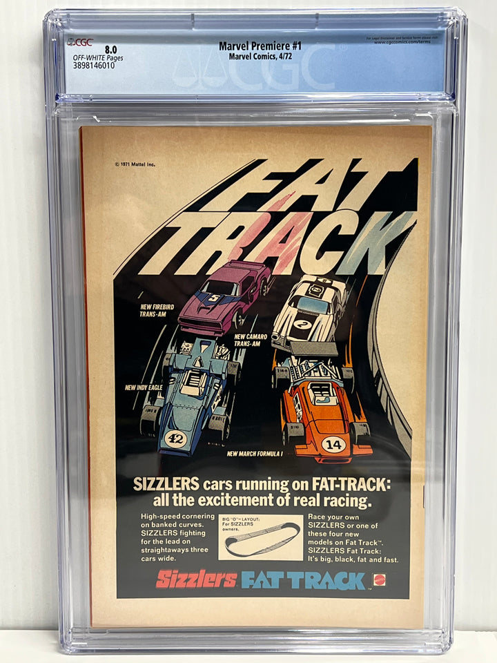 Marvel Premiere #1 CGC 8.0