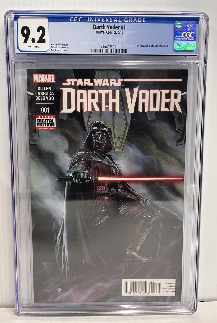 Star Wars Darth Vader #1 CGC 9.2