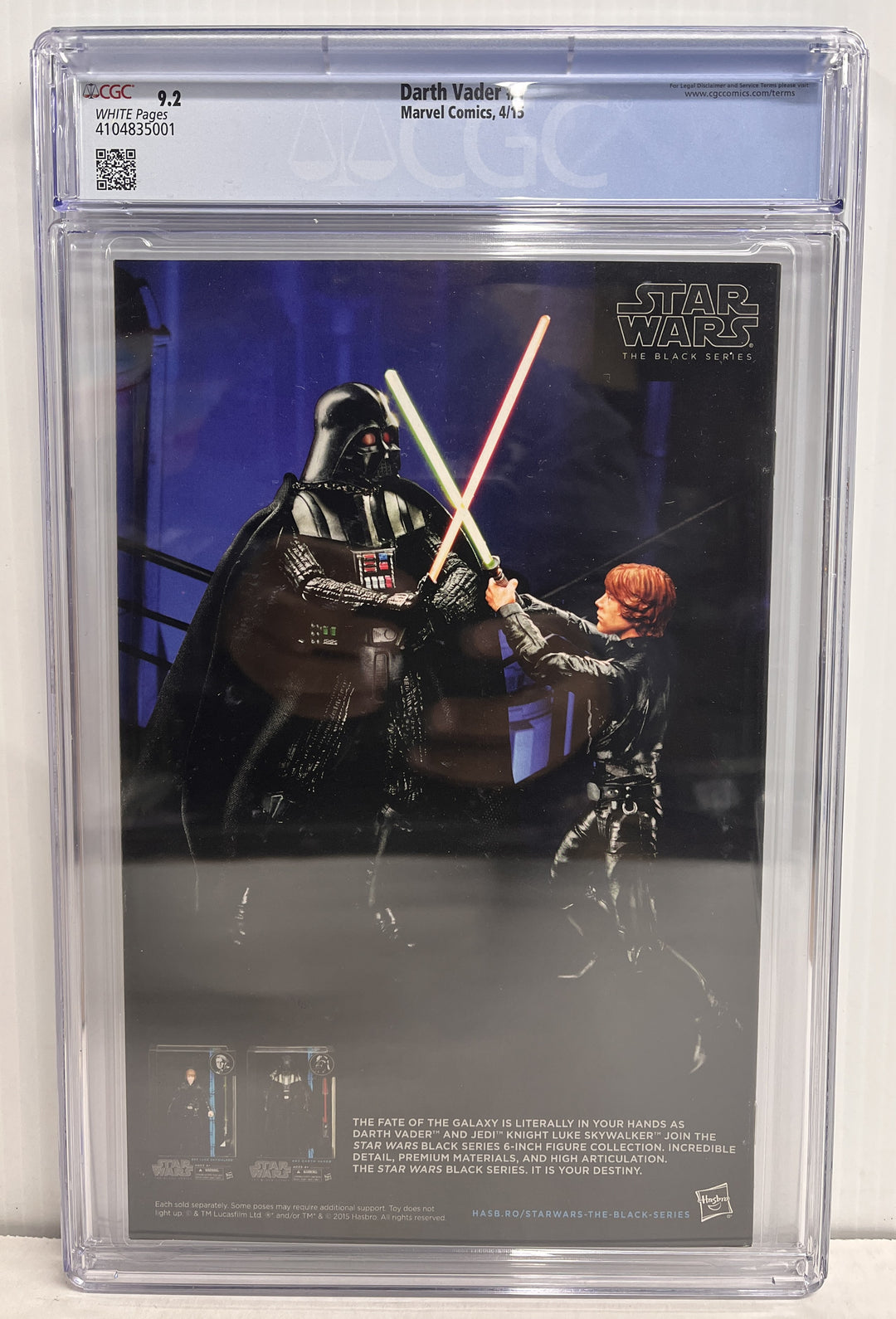 Star Wars Darth Vader #1 CGC 9.2