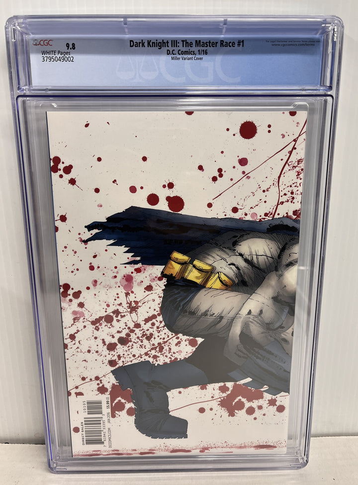 Dark Knight III: The Master Race #1 CGC 9.8
